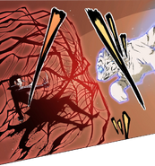 The tiger attacks Akutagawa