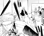 Kunikida rushes out to save Atsushi (manga)