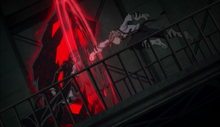 Atsushi fights Akutagawa at the Moby Dick