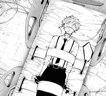 Atsushi awakens restrained (manga)