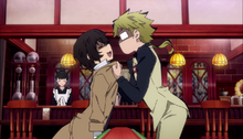 Dazai teases Kunikida