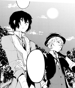 photo Bsd Official Art Dazai And Chuuya osamu dazai image gallery bungo