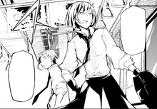 Atsushi and Yosano split up (manga)