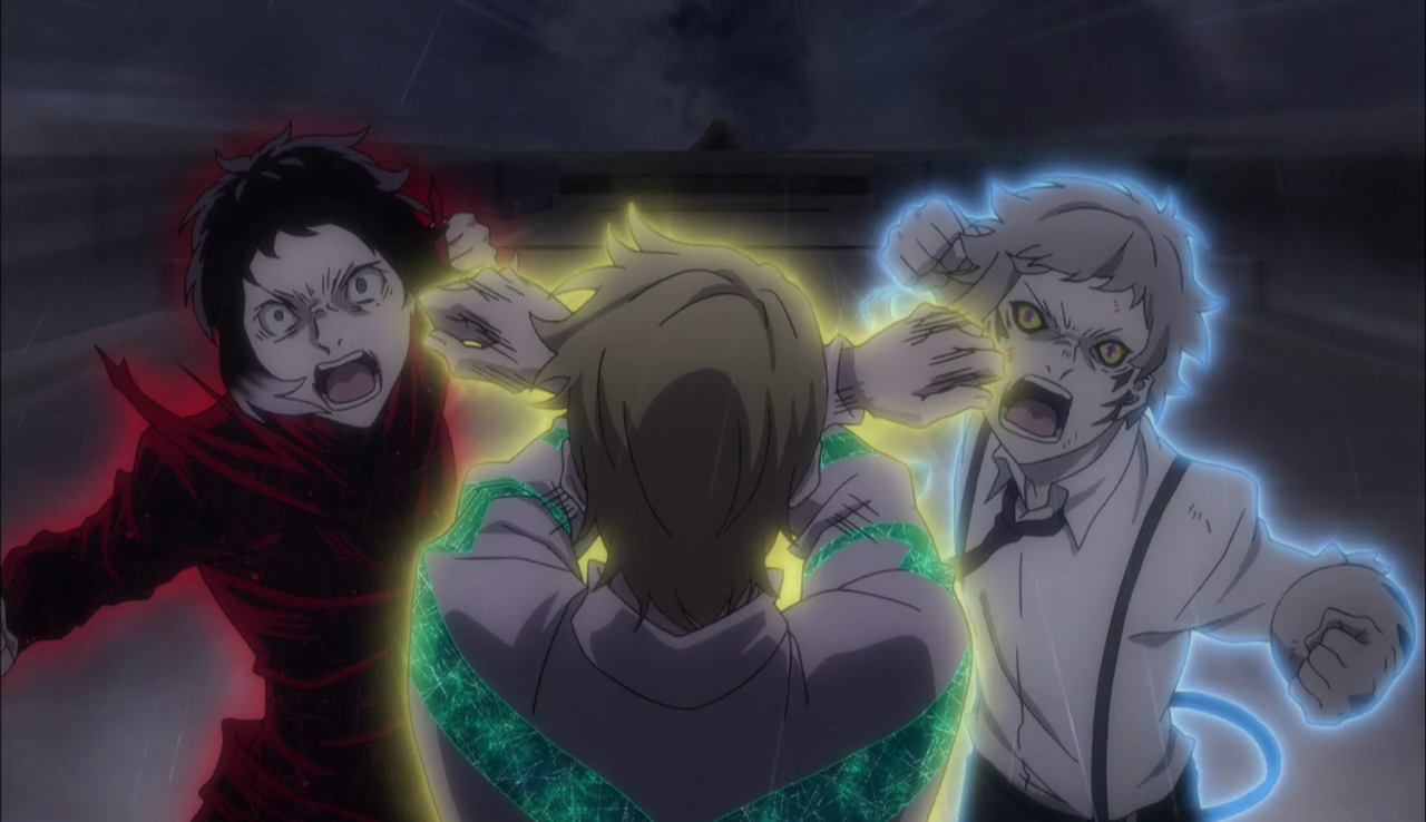 Atsushi And Akutagawa Fight Together Bungou Stray Dogs Season 5 Episode 11