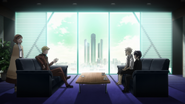 Fitzgerald and Atsushi having a negotiation