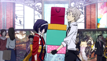 Atsushi encounters Kyoka