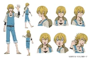 Kenji Miyazawa Anime Character Design