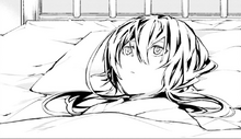 Kyōka wakes up at the agency infirmary (manga)