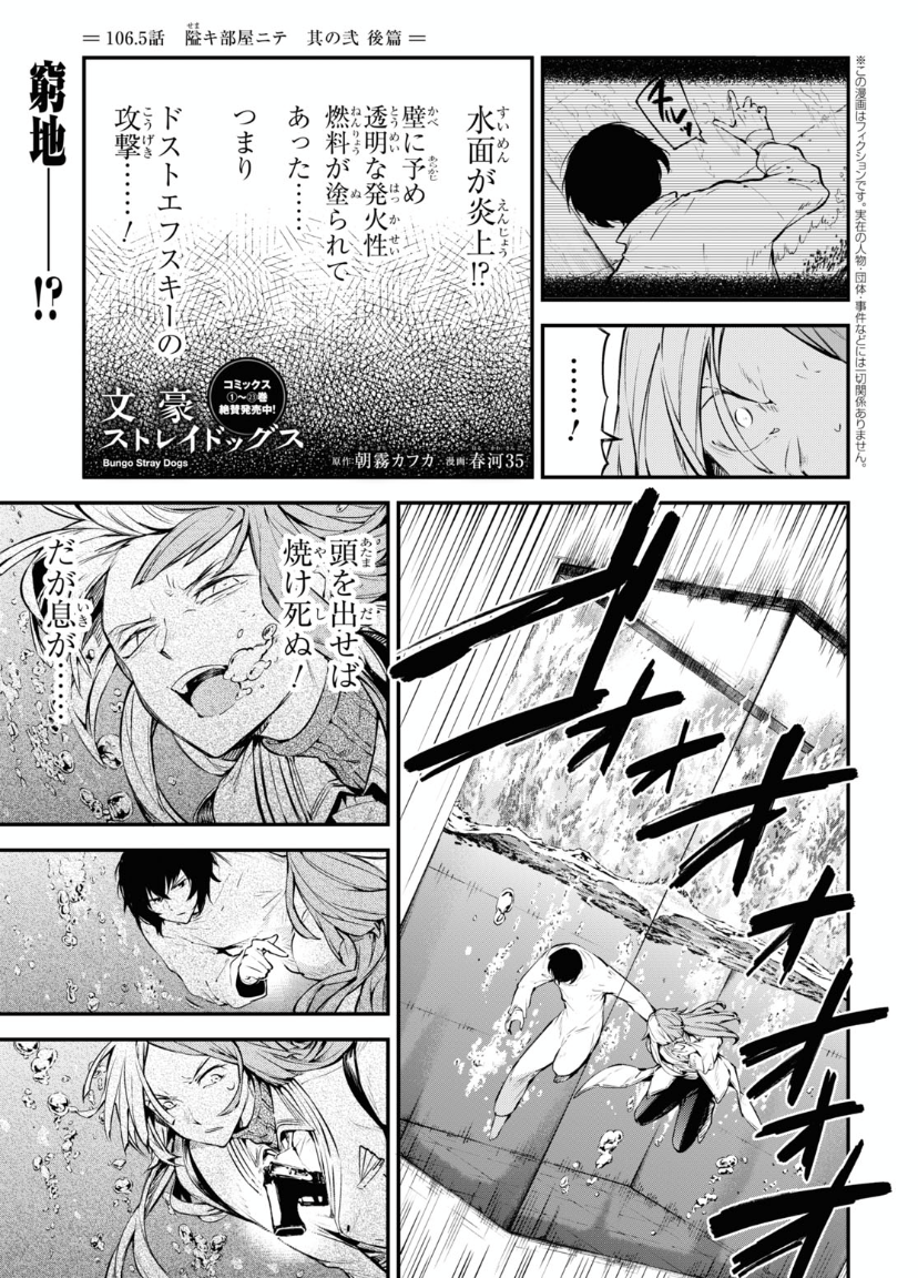 Bungou Stray Dogs 106 Chapter 106.5 | Bungo Stray Dogs Wiki | Fandom