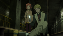 Aya and Kunikida finds a bomb attached on the train rail