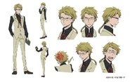 Doppo Kunikida Anime Character Design