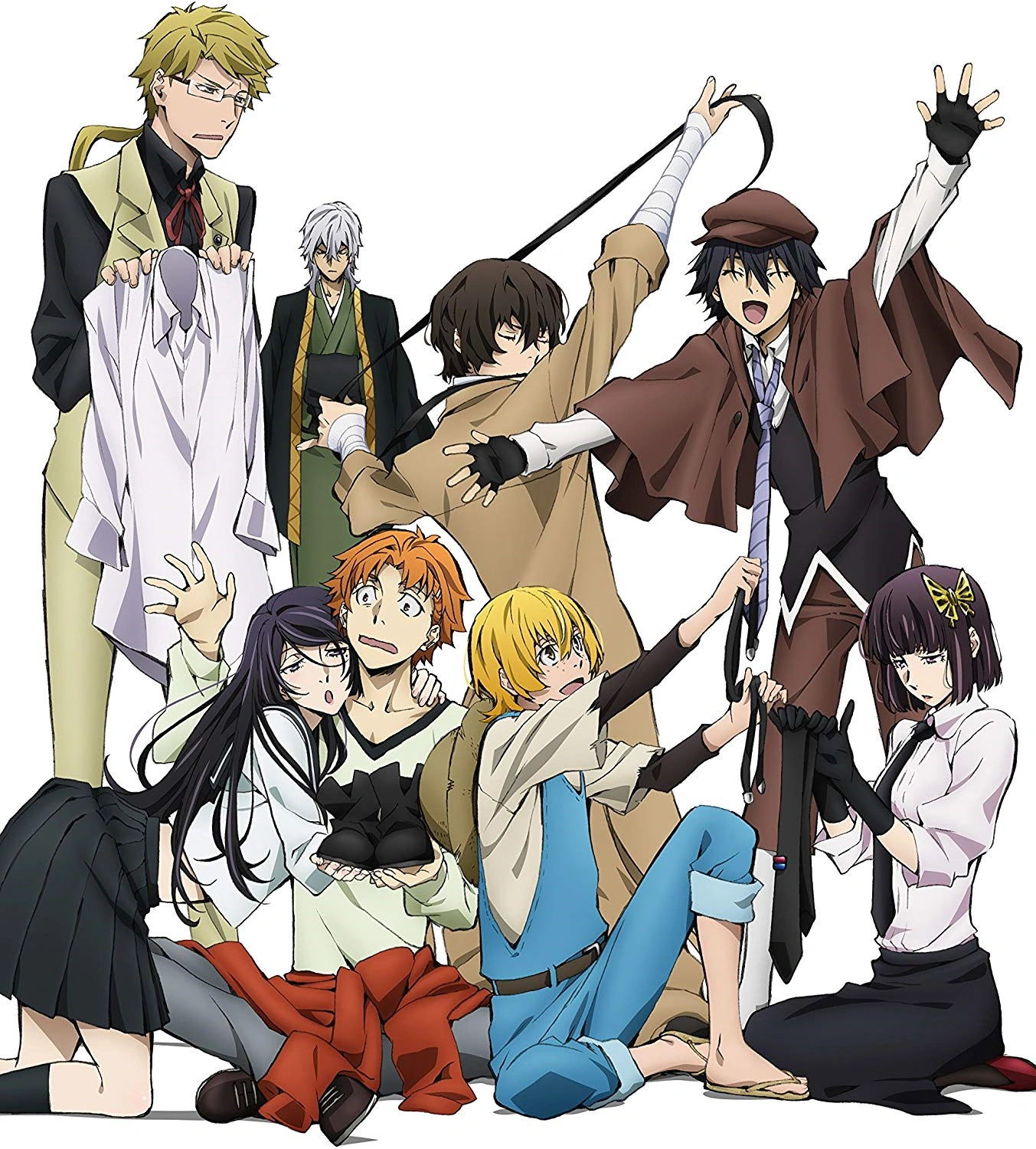 Blu-ray & DVD: Volume 3 | Bungo Stray Dogs Wiki | Fandom