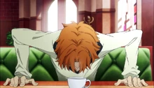 Tanizaki sincerely apologizes to Atsushi.