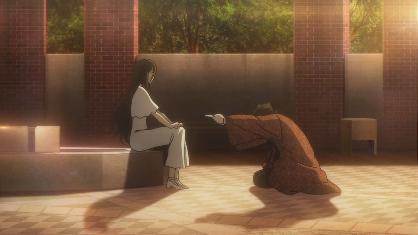 Katai gives his confession letter to Gin