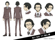 Ango Sakaguchi Anime Character Design