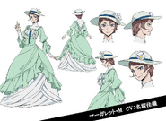 Margaret Mitchell Anime Character Design