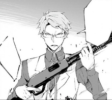 Kunikida instructs Atsushi and Kyoka to leave (DEAD APPLE)