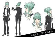 Mizuki Tsujimura Anime Character Design