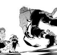 Atsushi faints while trying to encourage his team