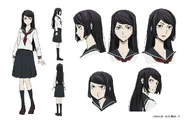 Naomi Tanizaki Anime Character Design