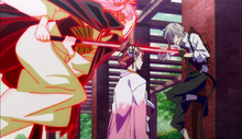 Atsushi attacked by Golden Demon