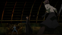 Kenji Miyazawa and Akiko Yosano vs. Chuya Nakahara