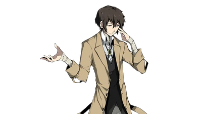 Discuss Everything About Bungo Stray Dogs Wiki Fandom Dåžåi :cherry_blossom dazai has mildly wavy, short dark brown hair and narrow dark brown eyes. bungo stray dogs wiki fandom