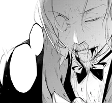 "May my soul... be forever with the Port Mafia." - Hirotsu's dedication to the Port Mafia.