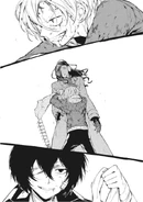 Chūya and Dazai defeat Rimbaud