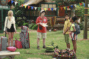 Pilot (Emma, Ravi, and Zuri arriving at camp with Gladys)