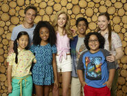 BUNK'D Main Cast Season 1