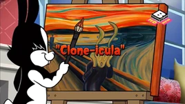 Clone-icula Title card