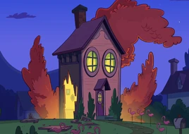 Miss Flap's house