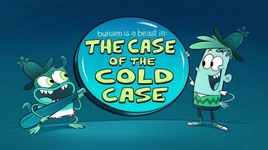 The case of the cold case title card