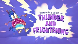 Thunder and frightening title card