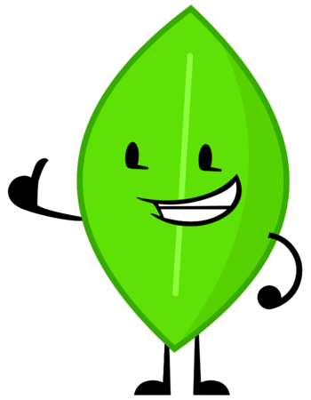 258042 - safe, artist:pretty much cure, leafy (bfdi), animate