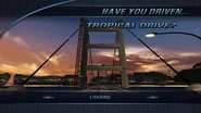 Tropical Drive on a loading screen.