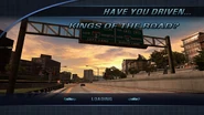 Kings of the Road on a loading screen.