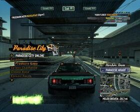 Paradise City Sign, Burnout Wiki