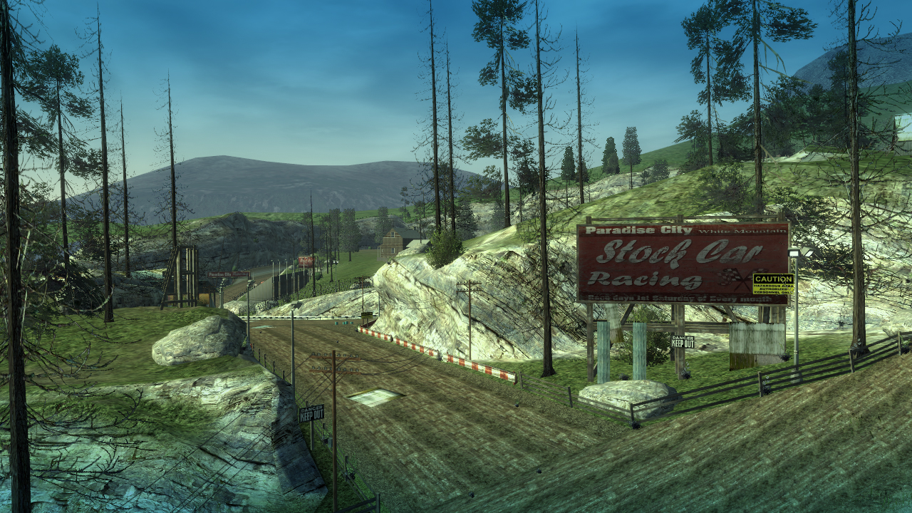 Paradise City Sign, Burnout Wiki