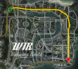 WTR Burning Route