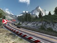 A view of the mountains.