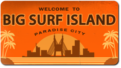 Paradise City Sign, Burnout Wiki