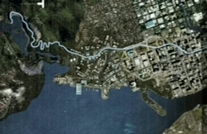 A map of Kings of the Road