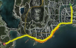 Uberschall Burning Route