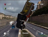 An impressive crash.