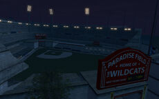 Wildcats Baseball Stadium (night)