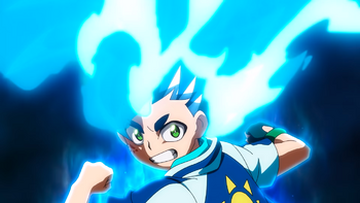 Beyblade Burst Super King: Asahi Hikaru, Transparent