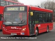 First London ADL Enviro 200 dart on route E5