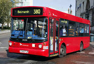 Selkent (Now Stagecoach London) ADL ALX200 bodied Dart on Route 380 @ Woolwich Arsenal (2001)